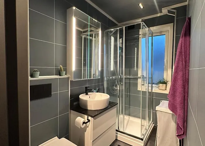 Large And 2 Bedroom With Free Parking, Free Ev Recharging And A Private Garden 斯塔万格